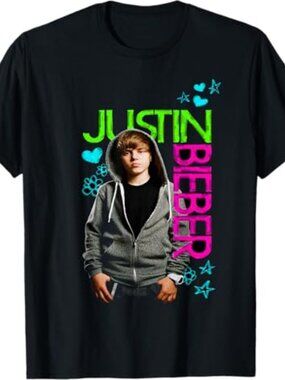 Justin Bieber Black T-Shirt